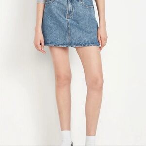 NWT Old Navy Denim Mini Skirt
